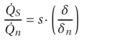 Radiative heat emission, delta 
