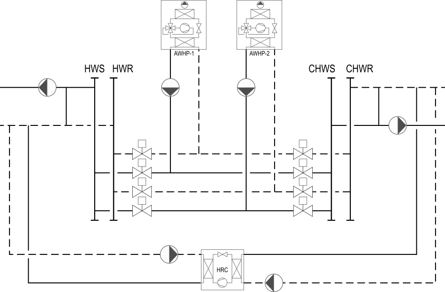 Image of heat pump plant