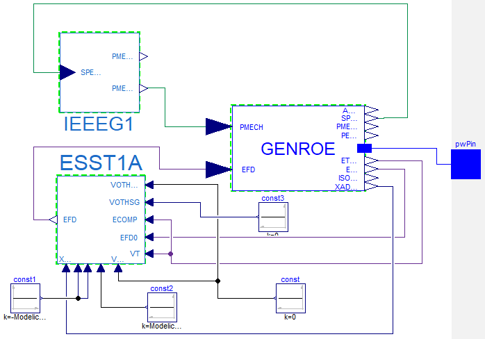 ConnectingExcitationSystemBlock